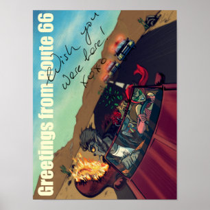Ginny & Clutch (Hälsning från rutt 66) Poster