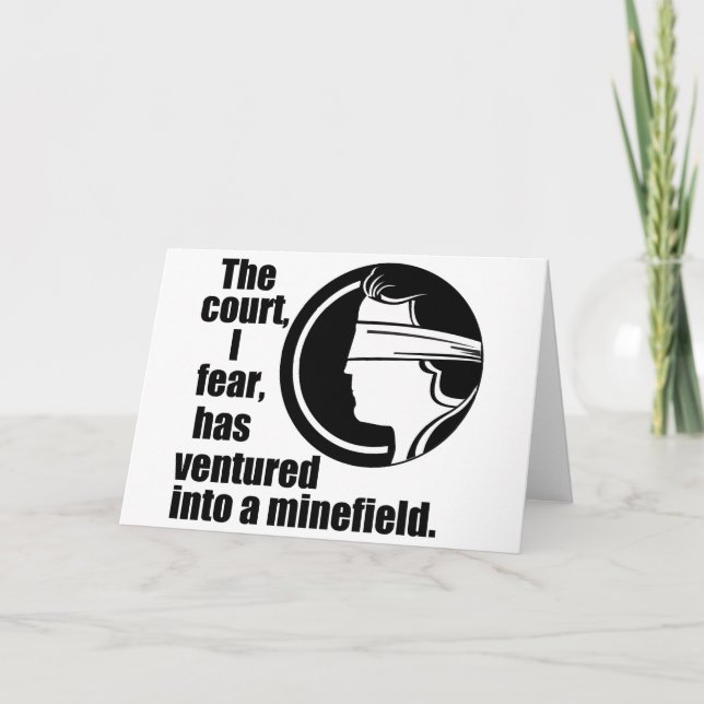 Ginsburg citationstecken kort (Framsida)