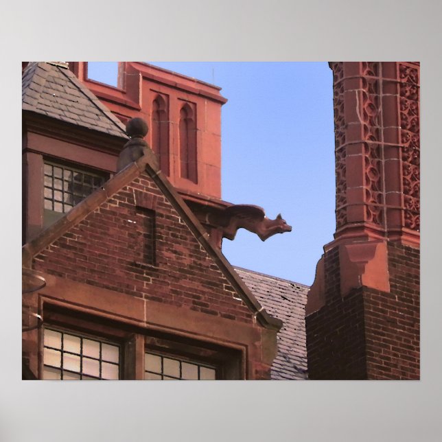 Ginter Park Gargoyle Poster (Framsidan)