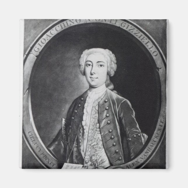 Gioacchino Conti, "Gizziello", Magnet (Framsidan)