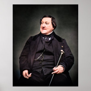 Gioachino Rossini - Composer Poster