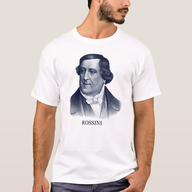 Gioachino Rossini T-shirt (Framsida)