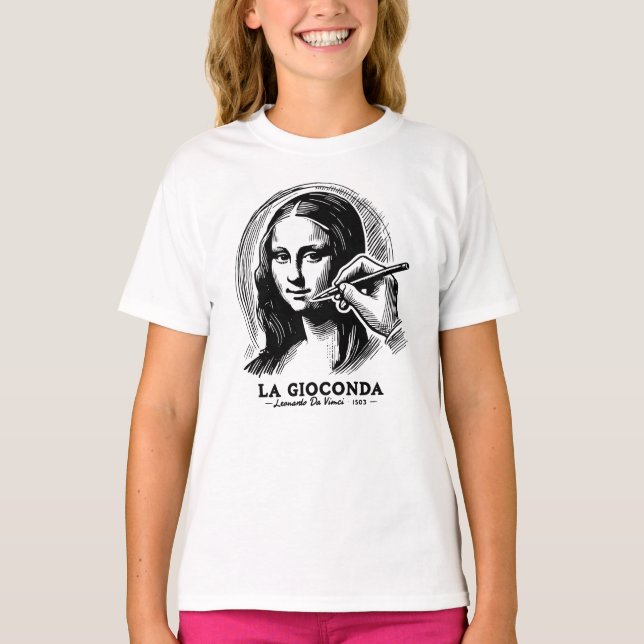 Gioconda T Shirt (Framsida)