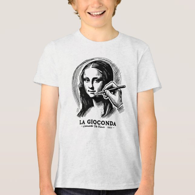 Gioconda T Shirt (Framsida)