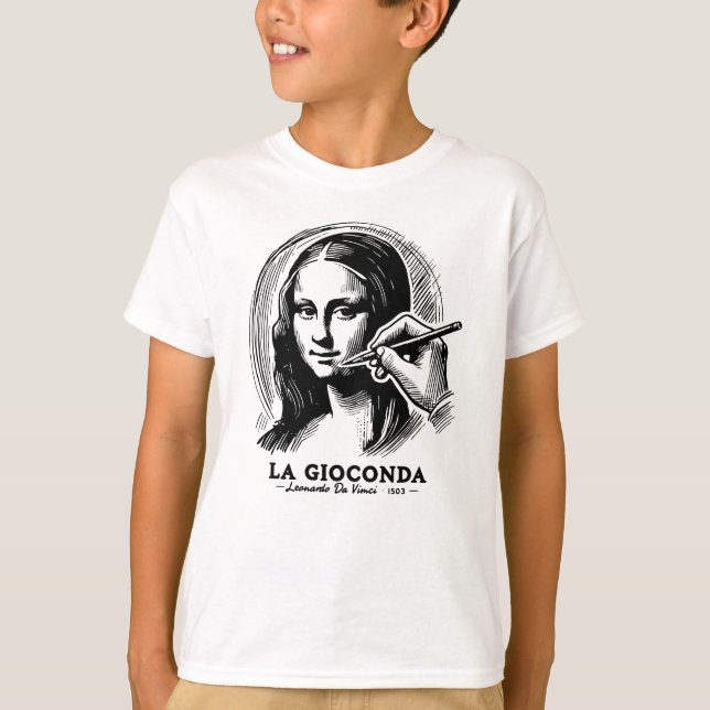 Gioconda T Shirt (Framsida)