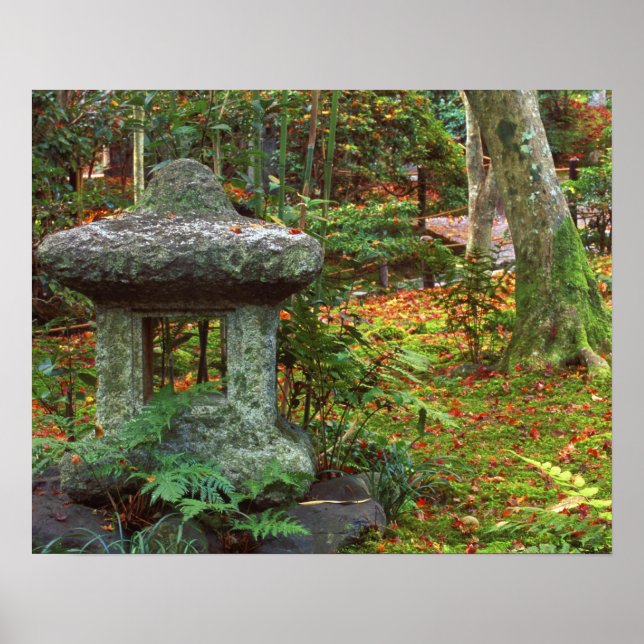 Giohji Temple, Arashiyama, Kyoto, Japan Poster (Framsidan)