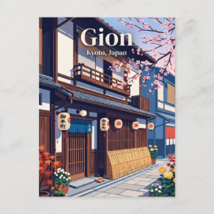 Gion Japan är inte en fullständig mening eller tex Vykort
