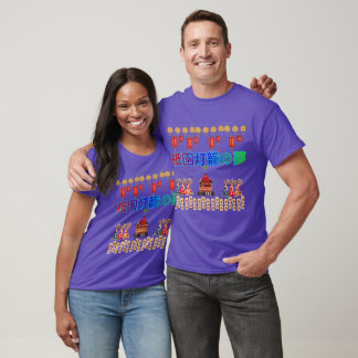 Gion Lantern Dreams lila T Shirt