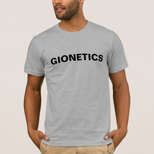 GIONETICS T-SHIRT (Framsida)