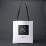 "Giopann Spiral Crab" Tygkasse<br><div class="desc">design accented with swirling patterns, bringing a sense of motion and mystique to marine life. Printed in striking white against deep black on a soft white tee, this piece merges oceanic inspiration with abstract expression. Perfect for art lovers, nature enthusiasts, or anyone who appreciates detailed, meaningful design. Unisex fit 100%...</div>