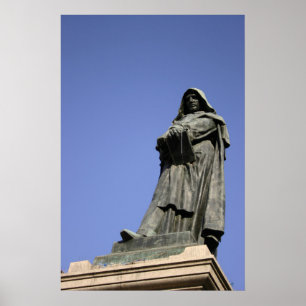 Giordano Bruno i Rome Poster