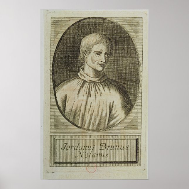 Giordano Bruno Poster (Framsidan)