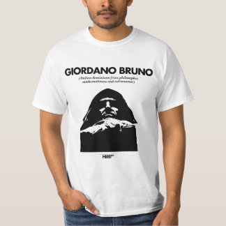 Giordano Bruno vitT-tröja Tee Shirt