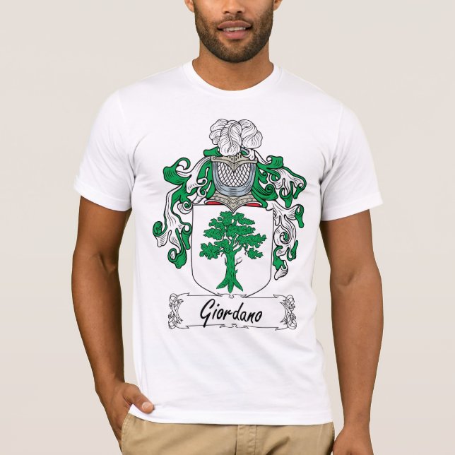 Giordano familjvapensköld t-shirt (Framsida)