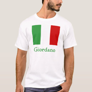 Giordano italiensk flagga tee shirt