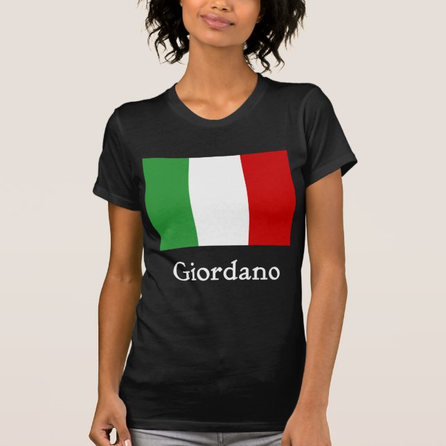 Giordano italiensk flagga tröja (Framsida)