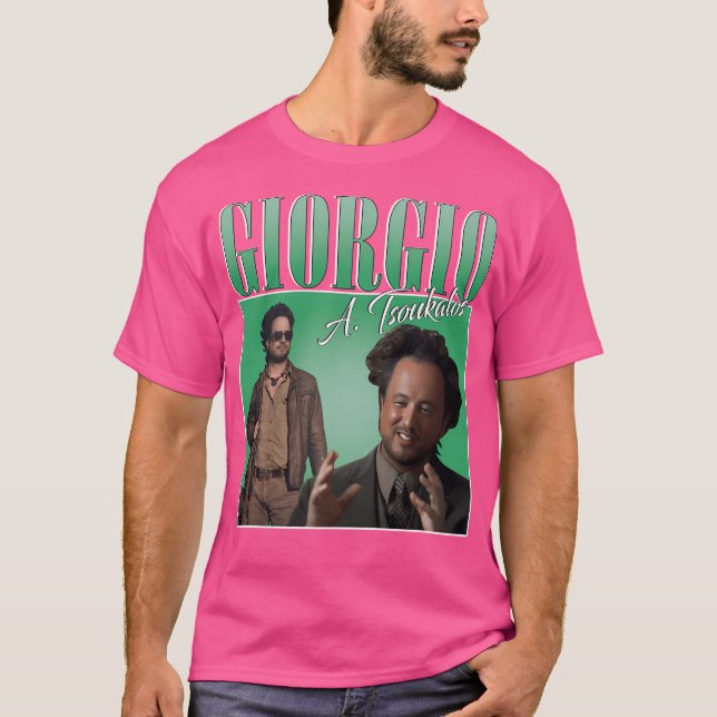 Giorgio A. Tsoukalos Appreciation T Shirt (Framsida)