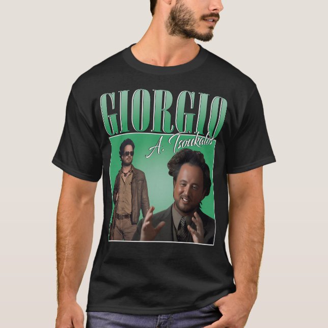 Giorgio A. Tsoukalos Appreciation T Shirt (Framsida)