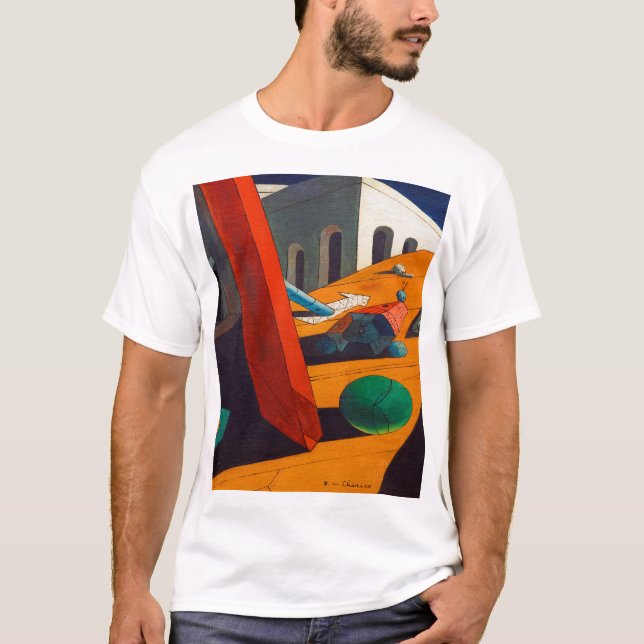 Giorgio de Chirico Ondska snille av en kung T Shirt (Framsida)