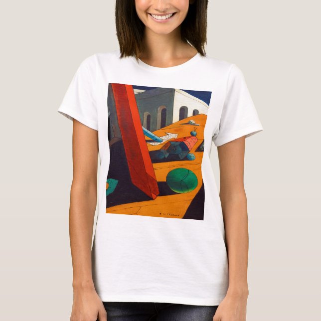 Giorgio de Chirico Ondska snille av en kung T Shirt (Framsida)