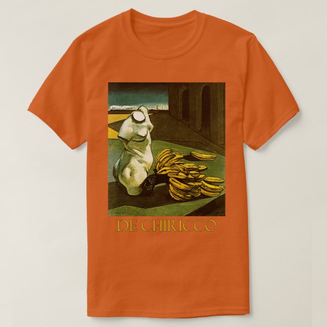 Giorgio de Chiricos ovisshet mot Poet T Shirt (Design framsida)