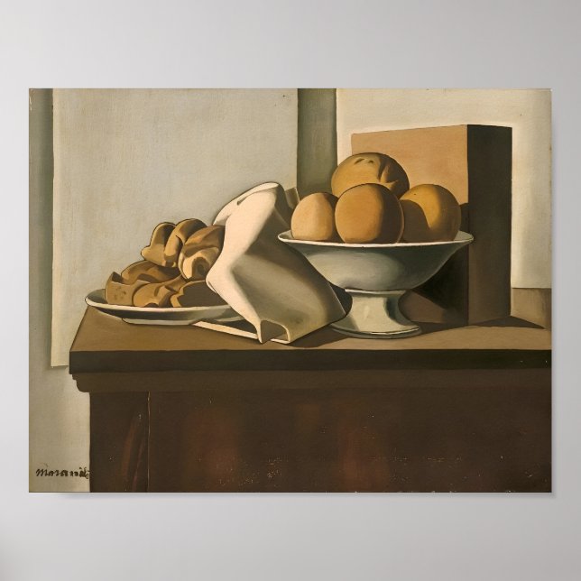 Giorgio Morandi konst Poster (Framsidan)
