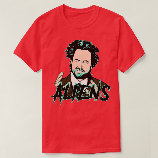 Giorgio Tsoukalos 3 T Shirt (Design framsida)