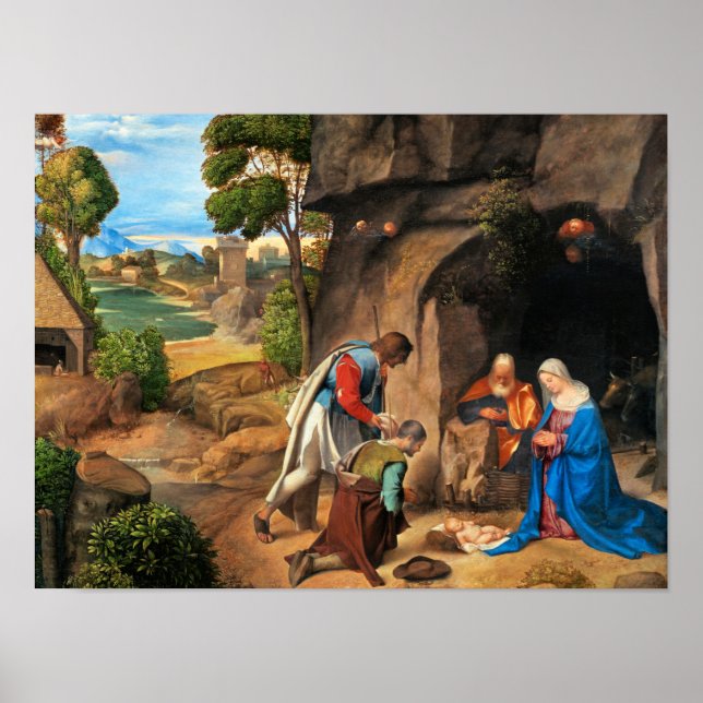 Giorgione - anpassning av Shepherdsen Poster (Framsidan)