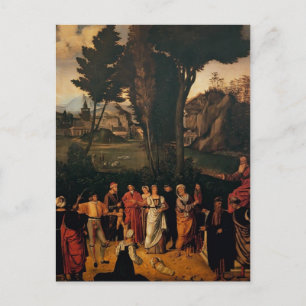 Giorgione- Solomons dom Vykort