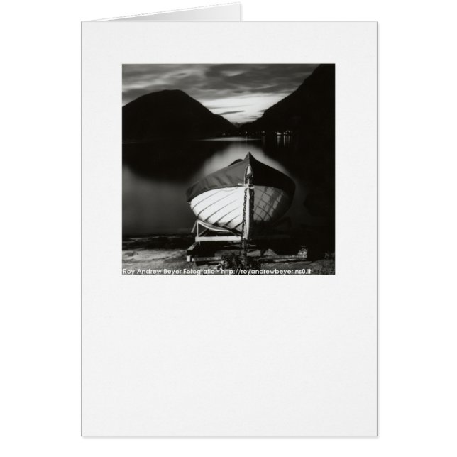 Giorni di Respiro - Porlezza Hälsningskort (Framsidan)