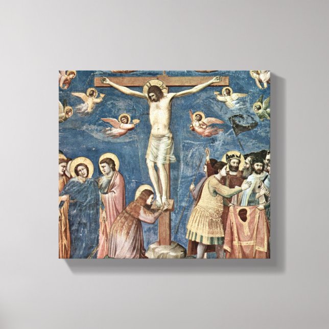 Giotto di Bondon - Crucifixion Canvastryck (Framsida)