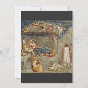 Giotto di Bondone Födelsen Konstsamlings Inbjudningar