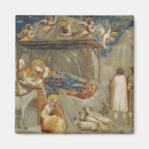 Giotto di Bondone Kristi födelse Fine Art Collecti Magnet