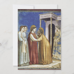 Giotto di Bondone - Visitation Inbjudningar