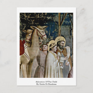 Giotto Di Bondons utnyttjande av barnet Vykort