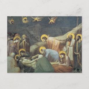 Giotto Lamentation of Jesus Vykort