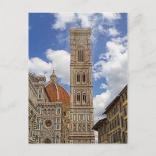 Giottos Bell Torn i Florens, Italien Vykort