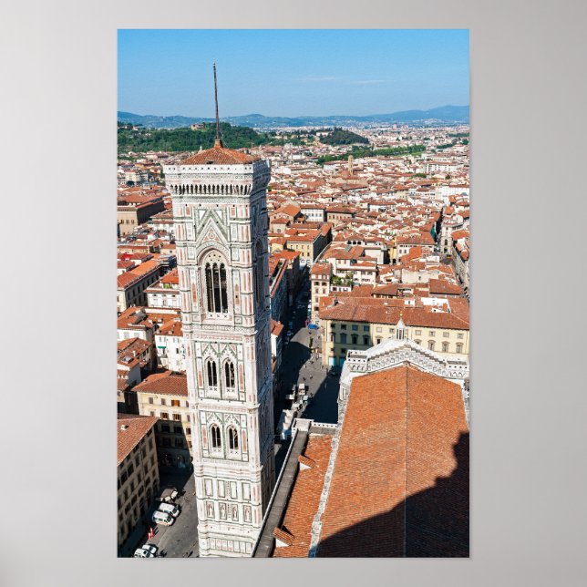 Giotto's Campanile - Florence, Toskana, Italien Poster (Framsidan)