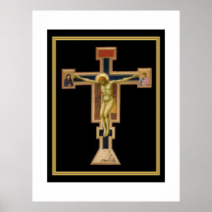 Giotto's Krucifix omkring 1290 - 1295 sympati vägg Poster