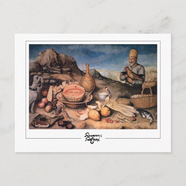 Giovanna Garzoni #20 - vykort för konst (Framsida)