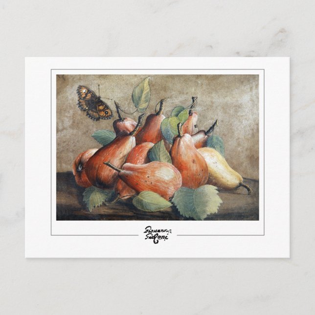 Giovanna Garzoni #5 - vykort för konst (Framsida)