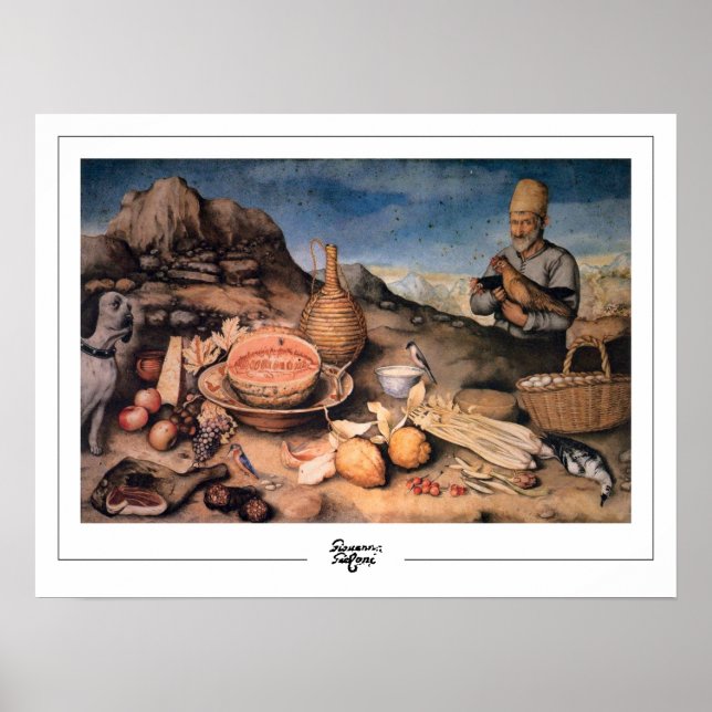 Giovanna Garzoni Zedign Art Poster #20 (Framsidan)