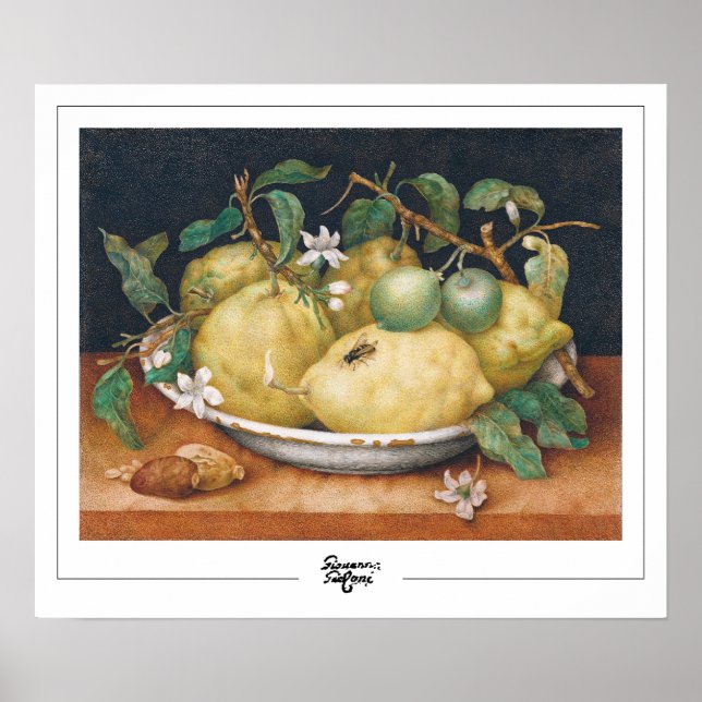 Giovanna Garzoni Zedign Art Poster #4 (Framsidan)