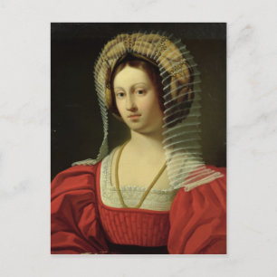 Giovanna I Queen of Neapel, 1842 Vykort
