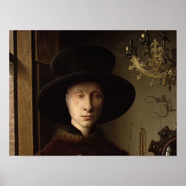 Giovanni Arnolfinis Porträtt Poster (Framsidan)