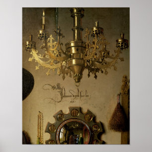 Giovanni Arnolfinis Porträtt Poster