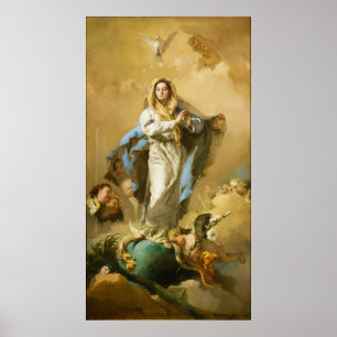 Giovanni B. Tiepolo:s fylliga koncept Poster
