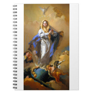 Giovanni Battista Tiepolo Immaculate Conception Anteckningsbok