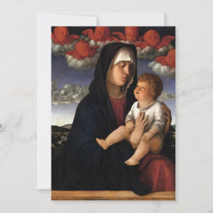 Giovanni Bellini - Madonna of the Red Cherubims Inbjudningar