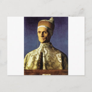 Giovanni Bellini Porträtt i Doge Leonardo Loredan Vykort